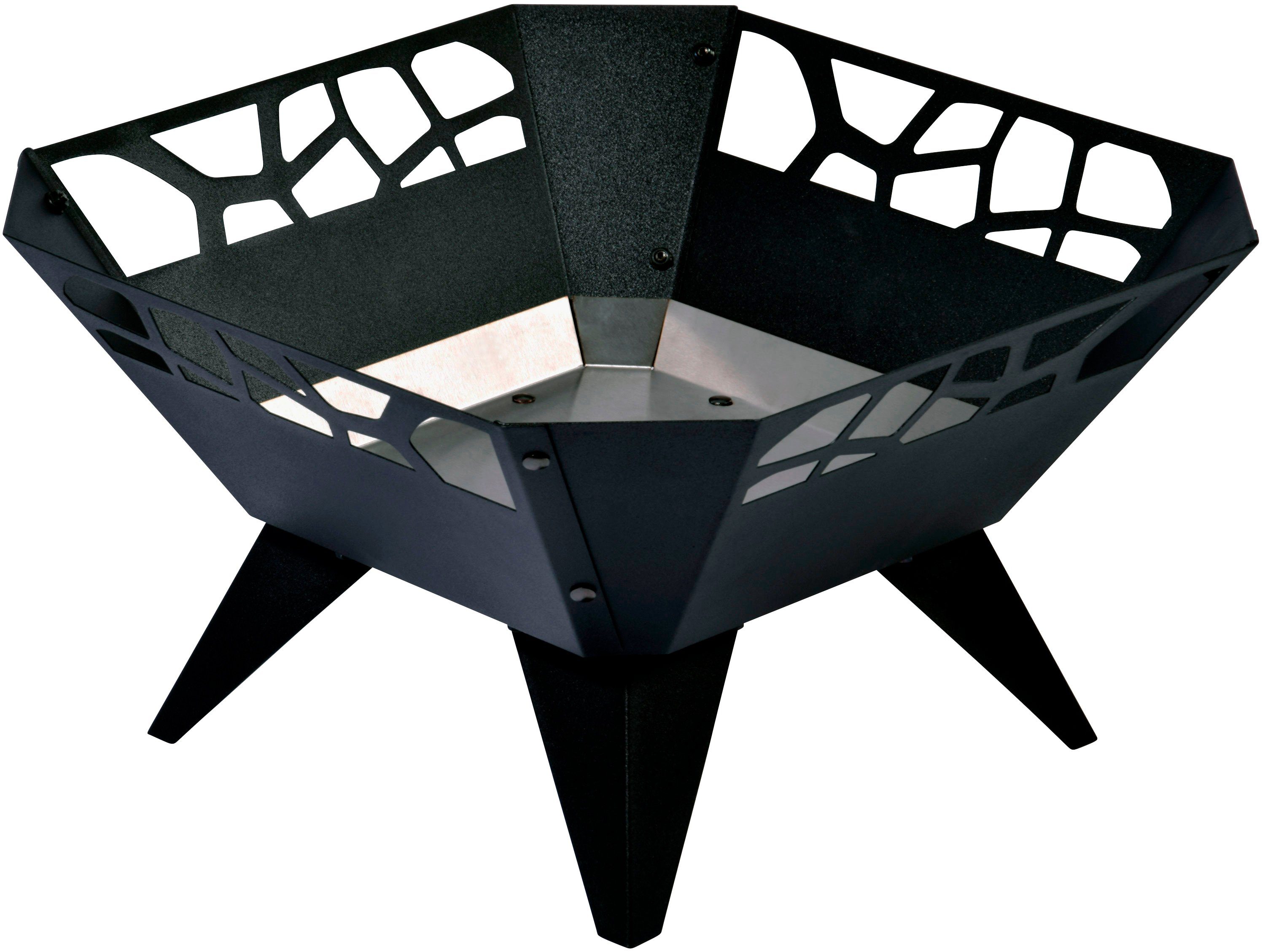 dobar Feuerschale Design, BxLxH: 51,5x51,5x30 cm