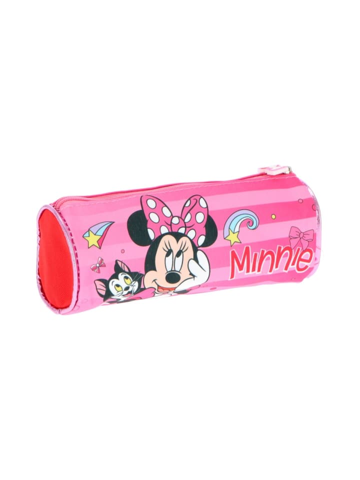 MINNIE MOUSE „Deluxe“ Etui – Die ideale Federtasche für Mädchen in Blau günstig kaufen 23 cm