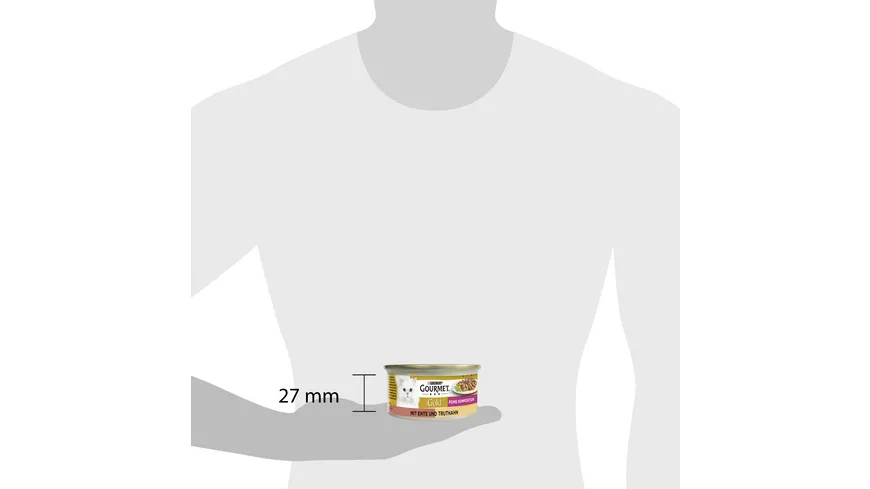 PURINA GOURMET Gold Feine Komposition mit Ente & Truthahn 85 g