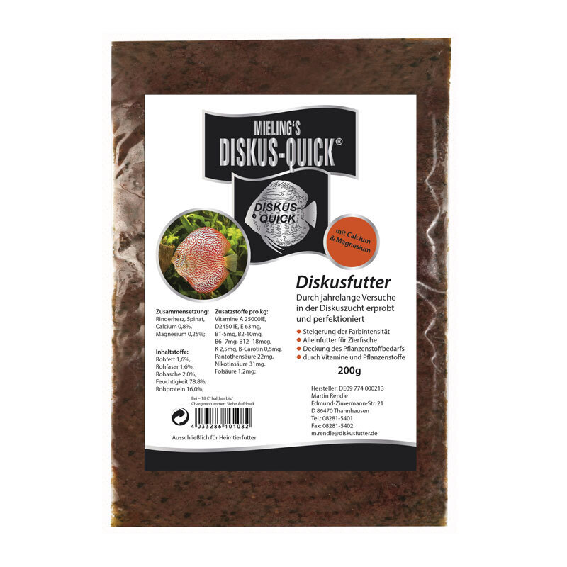 Mieling Frostfutter Mieling s Diskus-Quick 4 kg