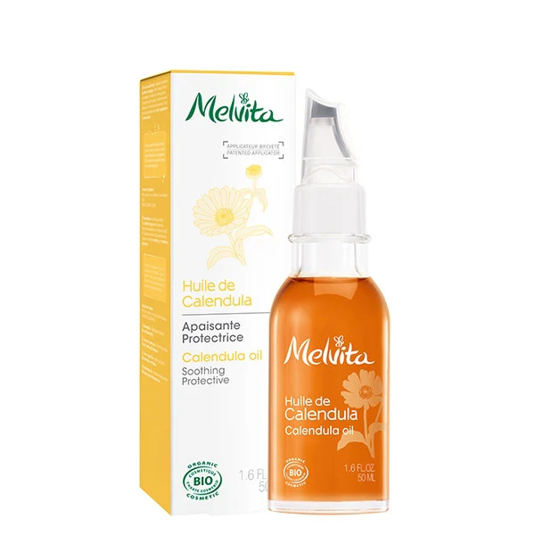 Huiles de Beauté Huile de Calendula BIO - Olio viso lenitivo, Trattamenti Protettivi, Olio Corpo, Olio corpo doposole, Doposole viso