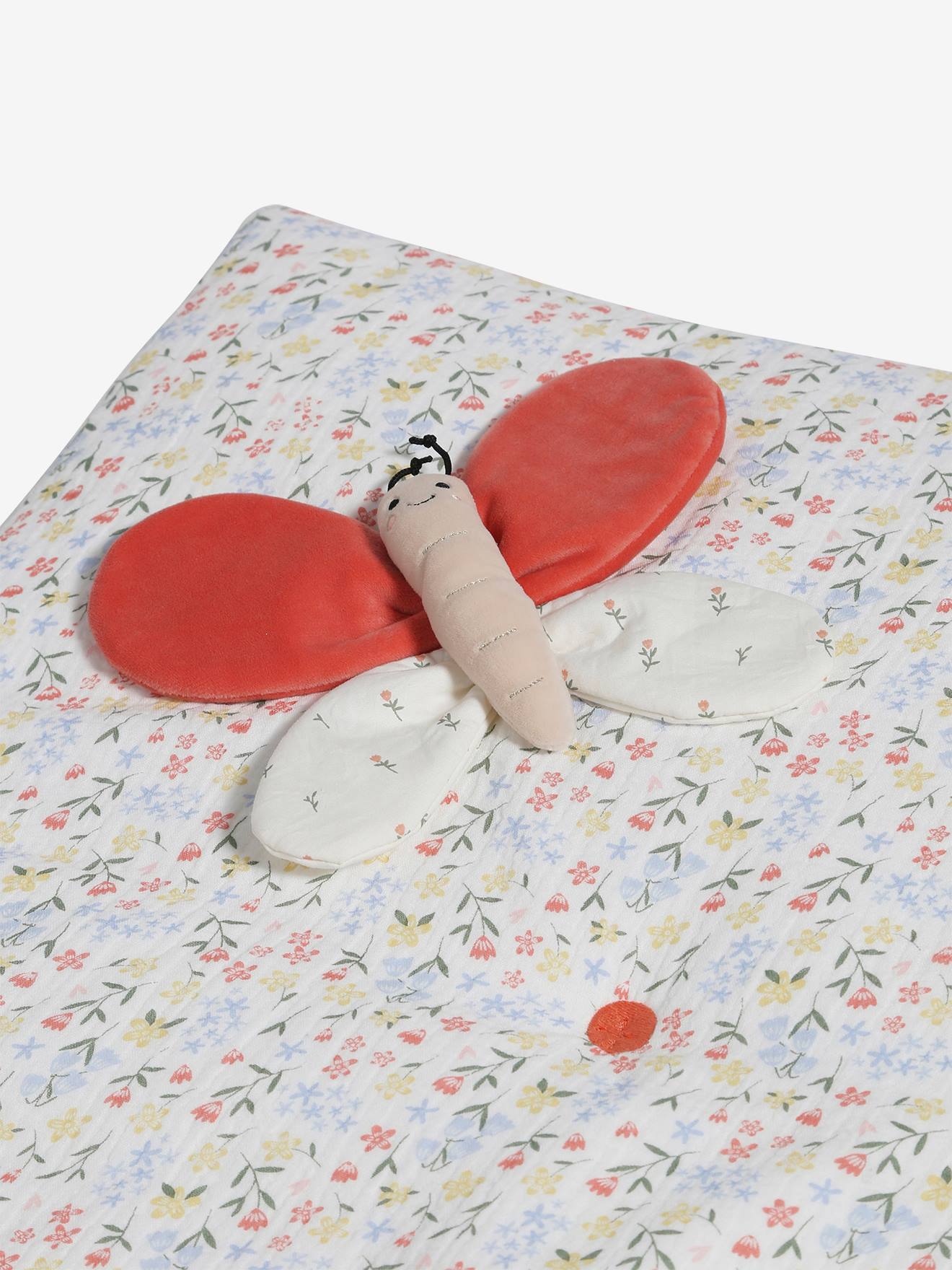 Vertbaudet Baby Activity-Decke ohne Spielbogen GIVERNY - gelb