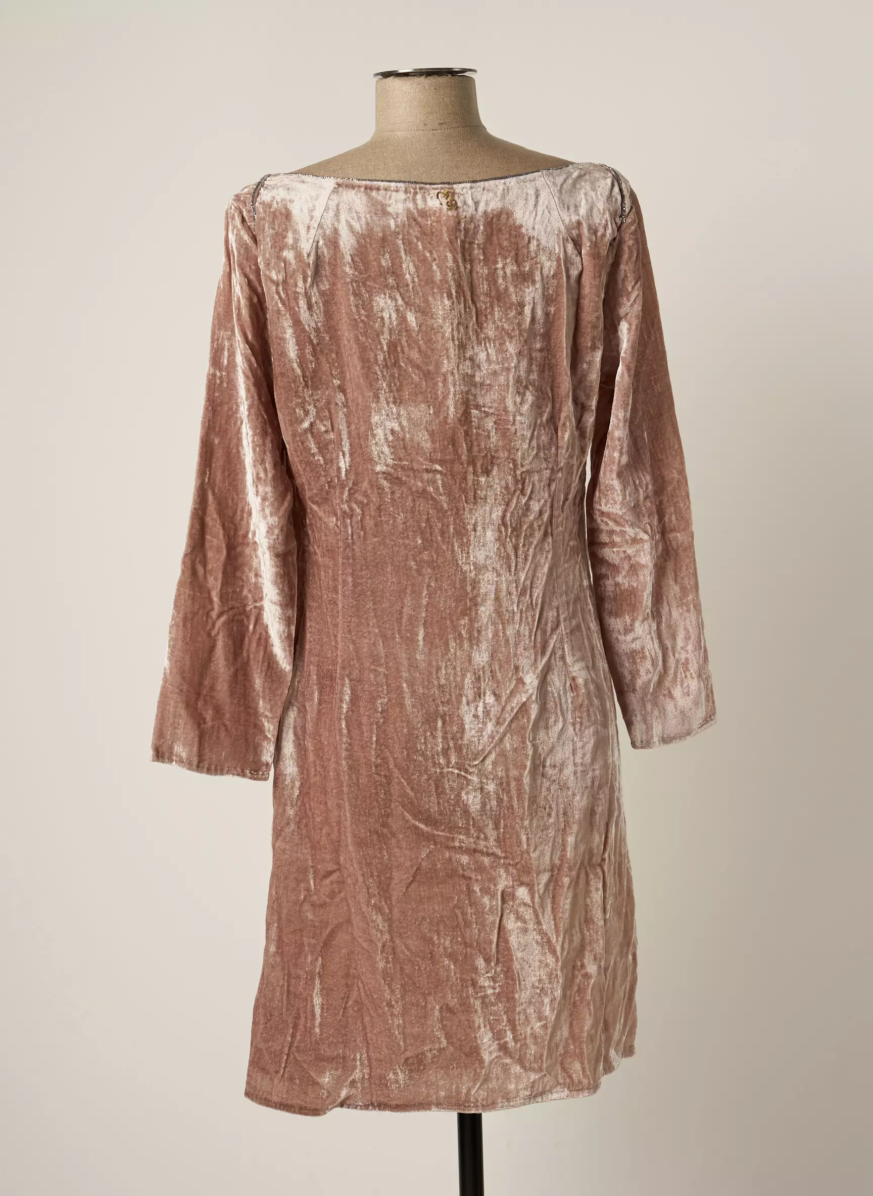 By Sophie Robes Mi Longues Femme couleur rose