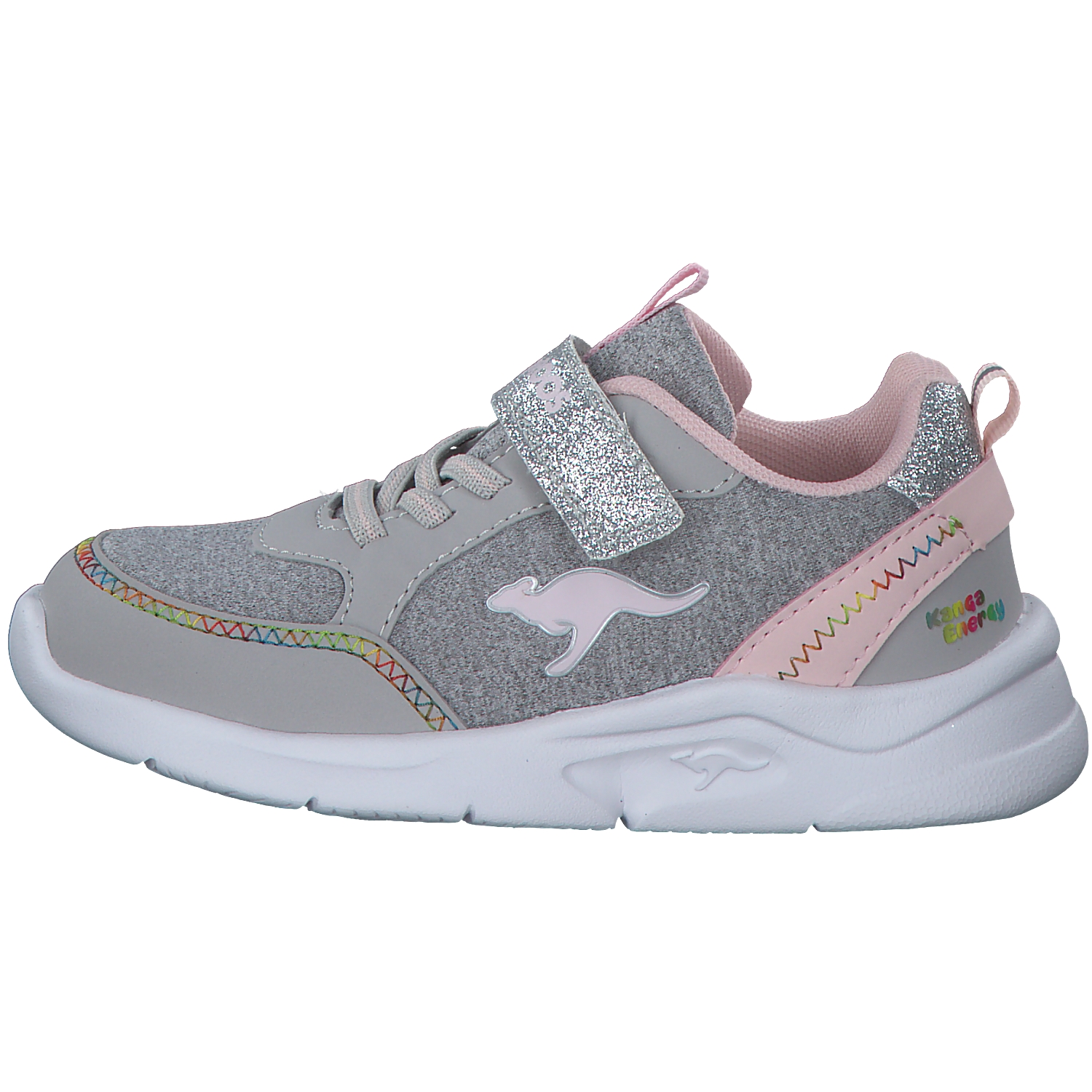 KangaROOS K-NY Chip EV 00034, Sportliche Slipper, Kinder, Grau