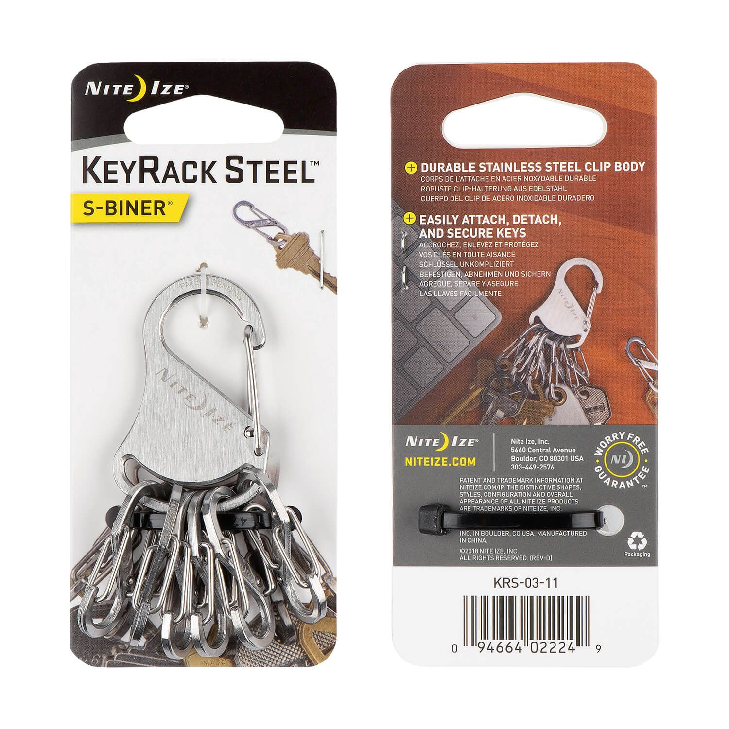 S-Biner Stahl KeyRack