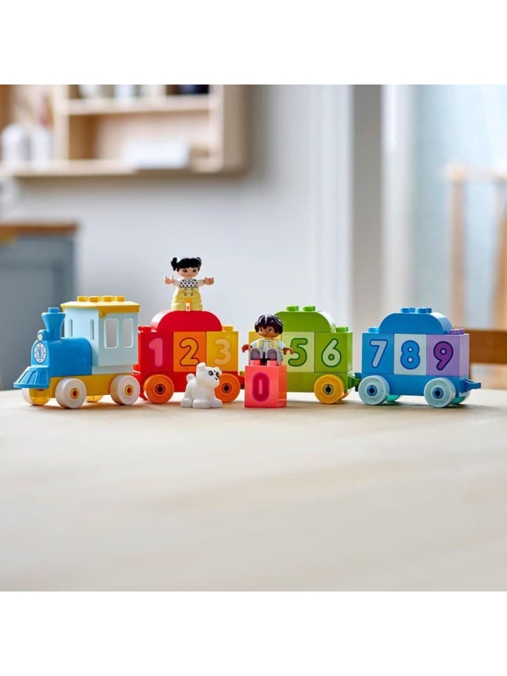 duplo LEGO® DUPLO® 10954 Zahlenzug - Zählen lernen in Mehrfarbig ab 18 Monate günstig kaufen onesize