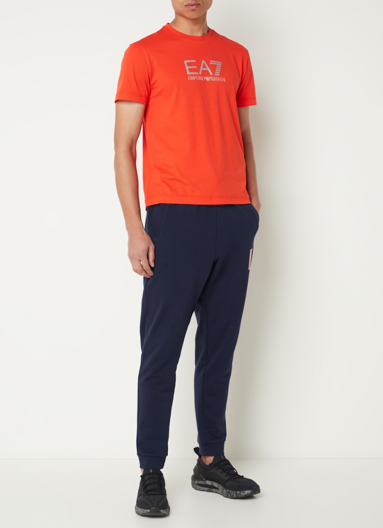 Tricou de trening Emporio Armani cu logo imprimat