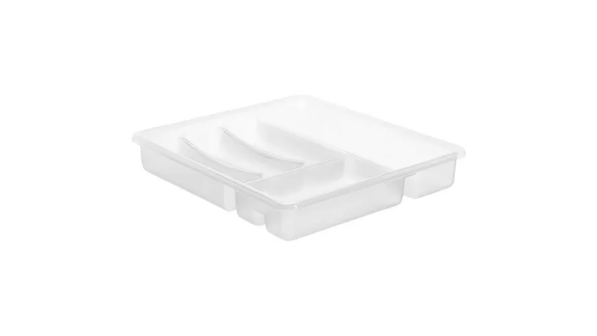 rotho Besteckkasten Basic 6 Fächer anthrazit