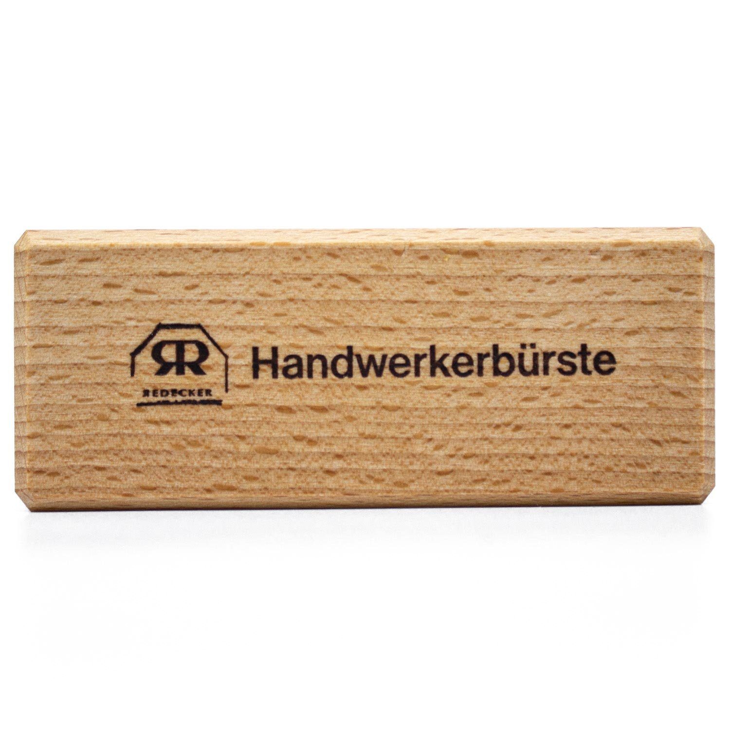 Landshop24 Nagelbürste Handwerkerbürste Waschbürste Handwaschbürste Wildschweinbürste, 1-tlg., Redecker, geöltes Buchenholz helle Wildschweinborste