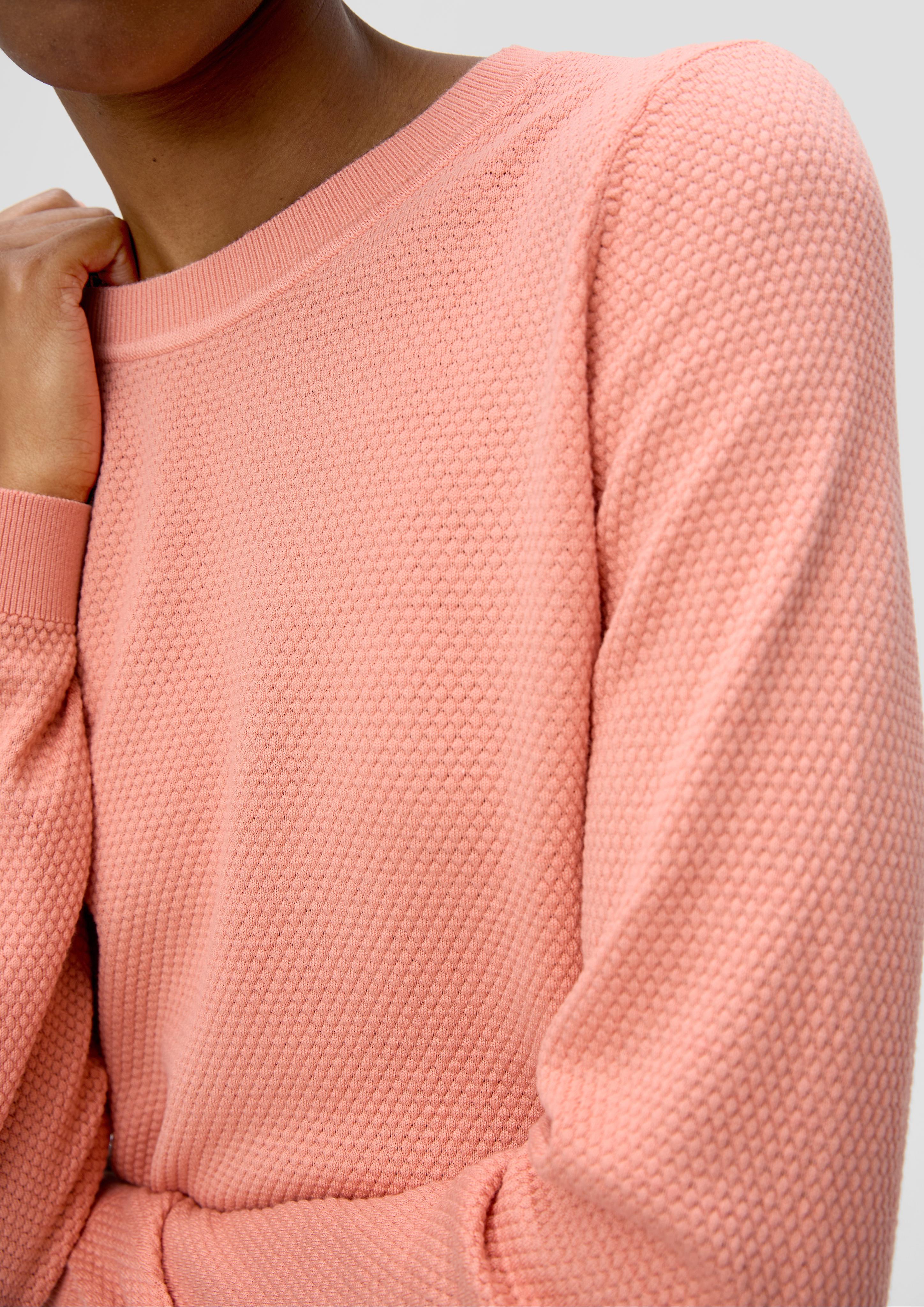 Strickpullover mit Dobby-Struktur  2140704-2108