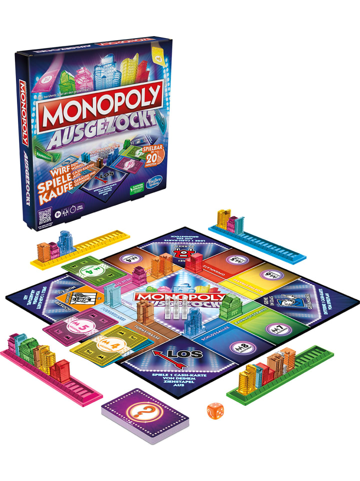 Hasbro Spiel Monopoly Ausgezockt in Mehrfarbig günstig kaufen onesize