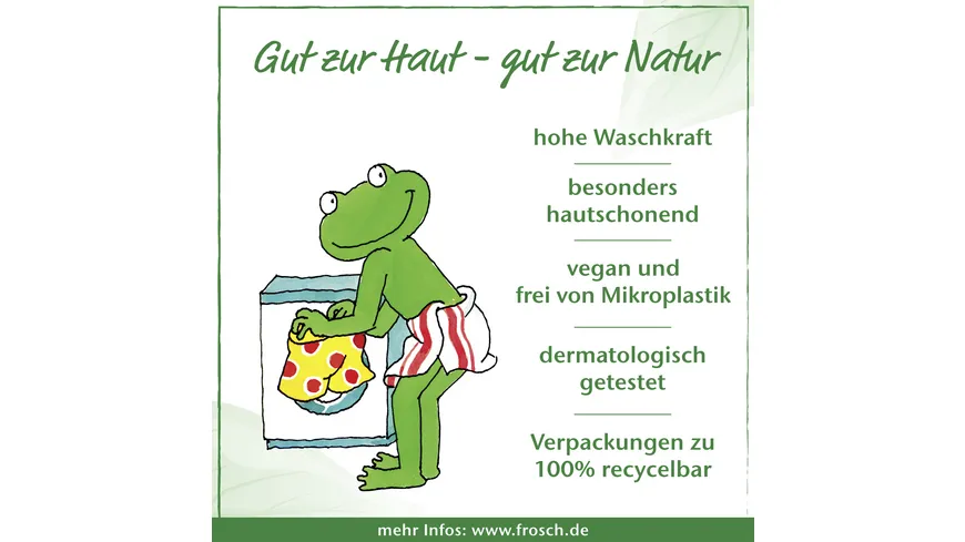 Frosch Sensitiv-Waschmittel Aloe Vera 1.44 l