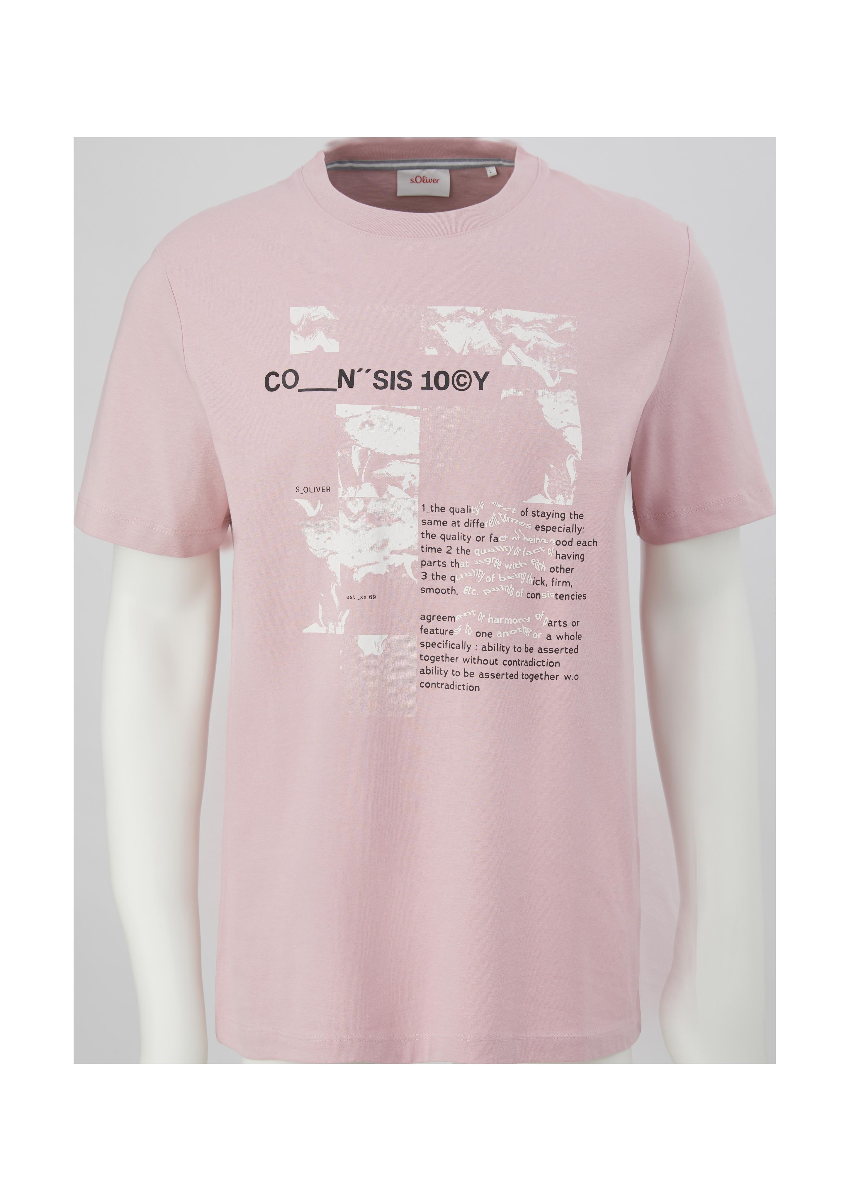 T-Shirt mit Frontprint  2129864-41D1