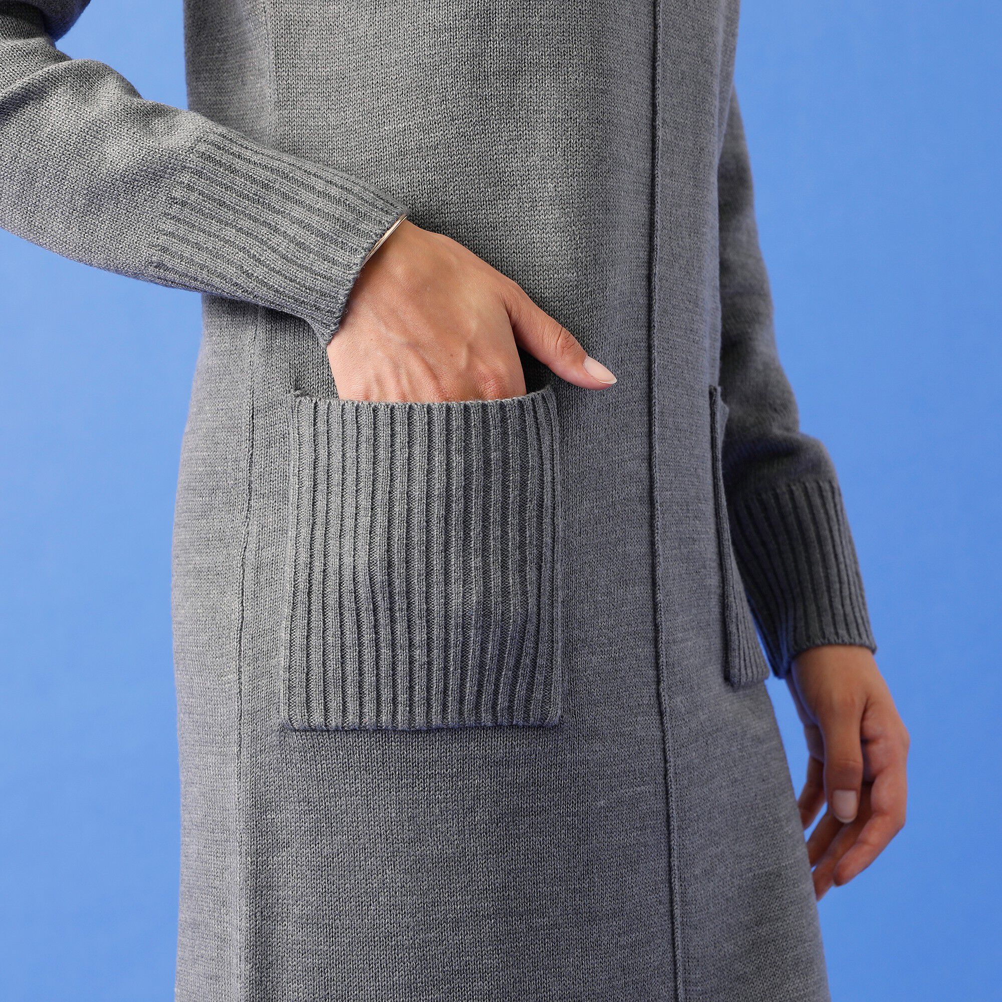 Robe pull à poches