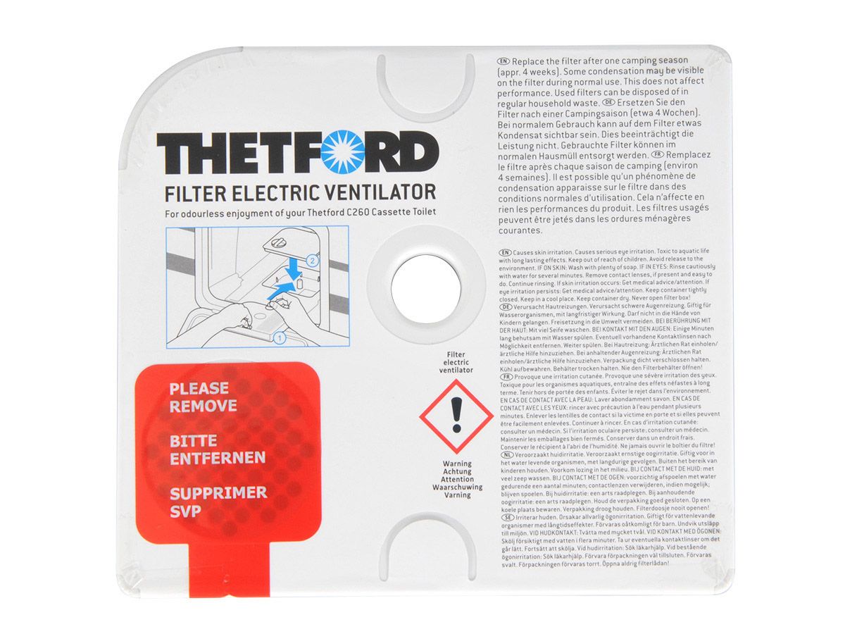 Thetford C260 Lüfterfilter