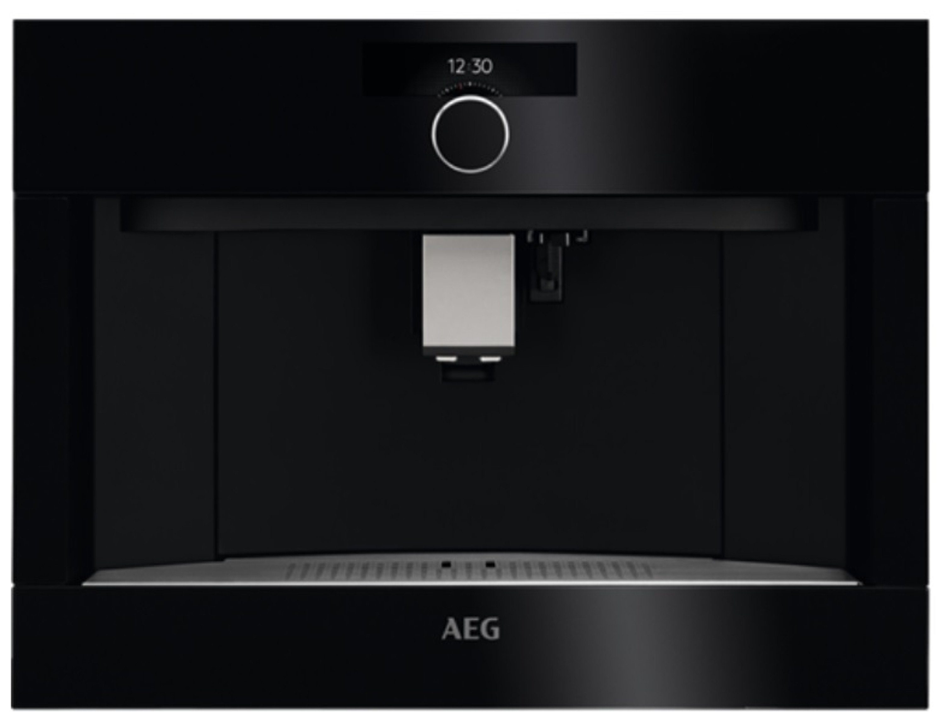 AEG Einbau-Kaffeevollautomat KKK994500B, Premium-Drehwähler mit Berührungssensor und TFT-Farbdisplay