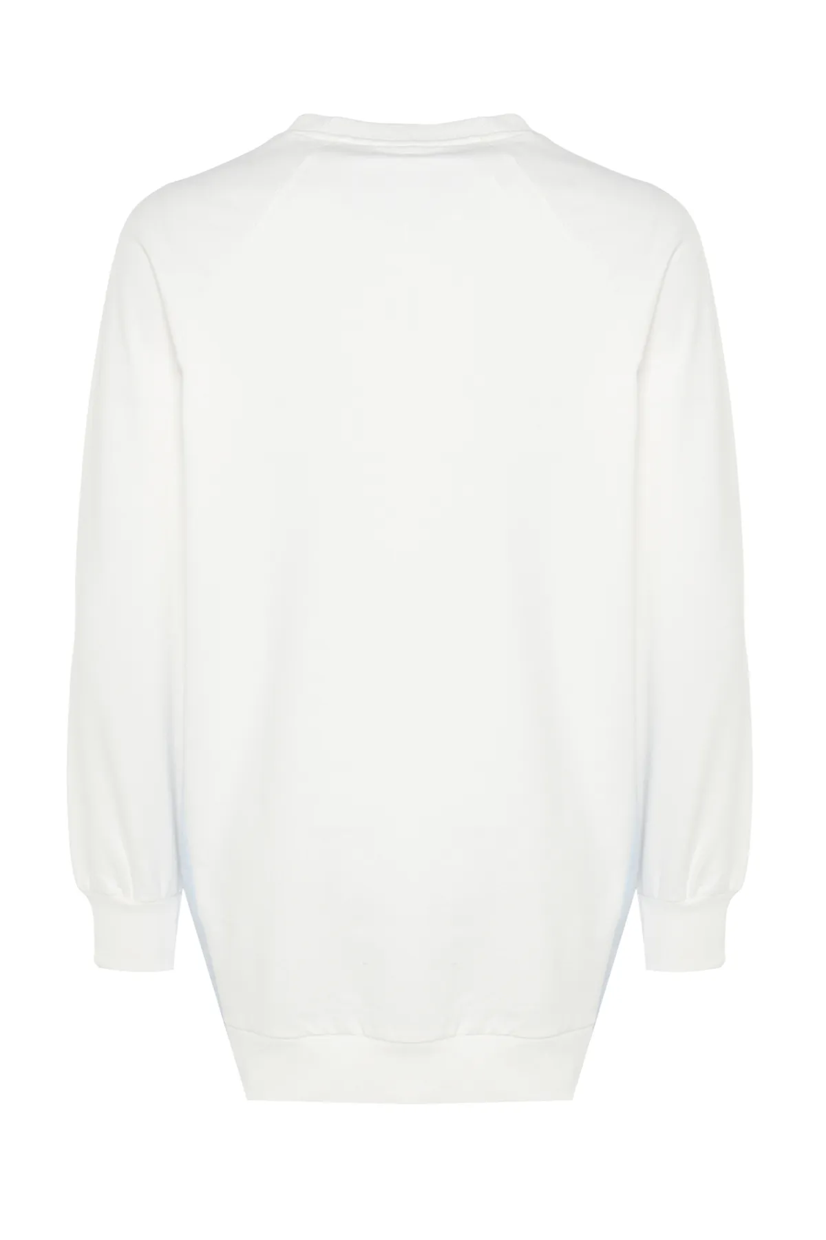 Trendyol Modest  Ecrufarbene, gewebte, gestrickte Tunika TCTSS23UK00092