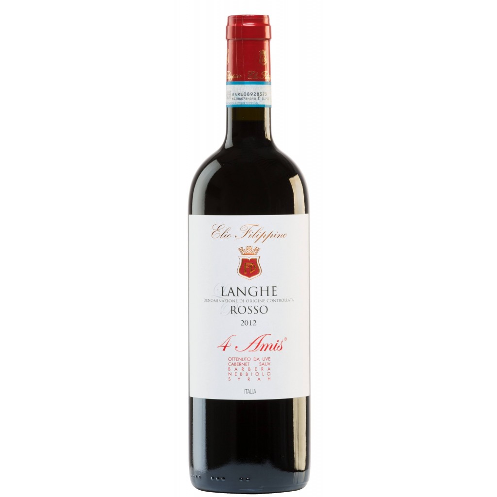 2018 Langhe Rosso '4 Amis' trocken (Nachfolger 2018)