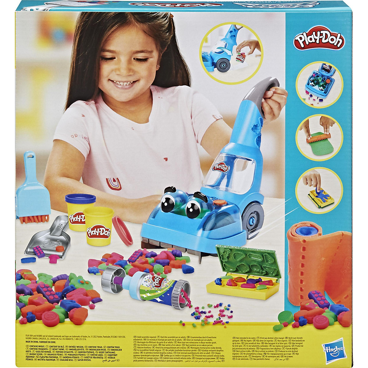 Play-Doh Zoom Zoom Saugen und Aufräumen Set