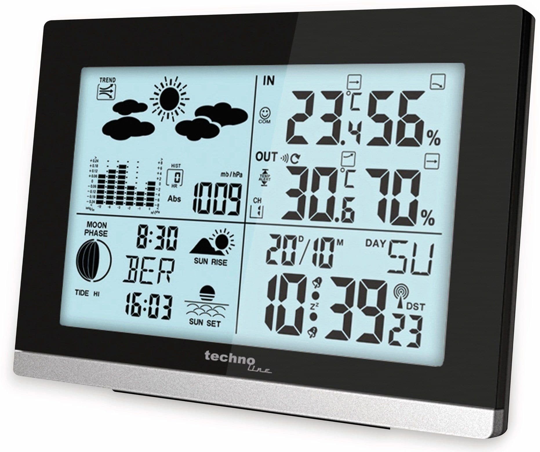 technoline TECHNOLINE Funk-Wetterstation WS 6762 Wetterstation