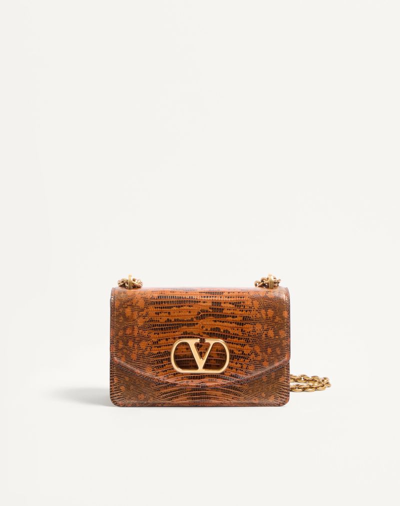 Bolsa de ombro pequena Valentino Garavani Vain em Tejus