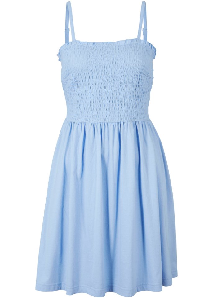Jersey-Kleid mit verstellbaren Trägern