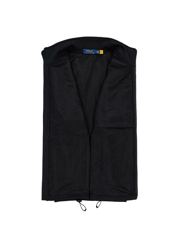 Polo Ralph Lauren, Funktionsweste, Jersey klimaregulierend, schwarz