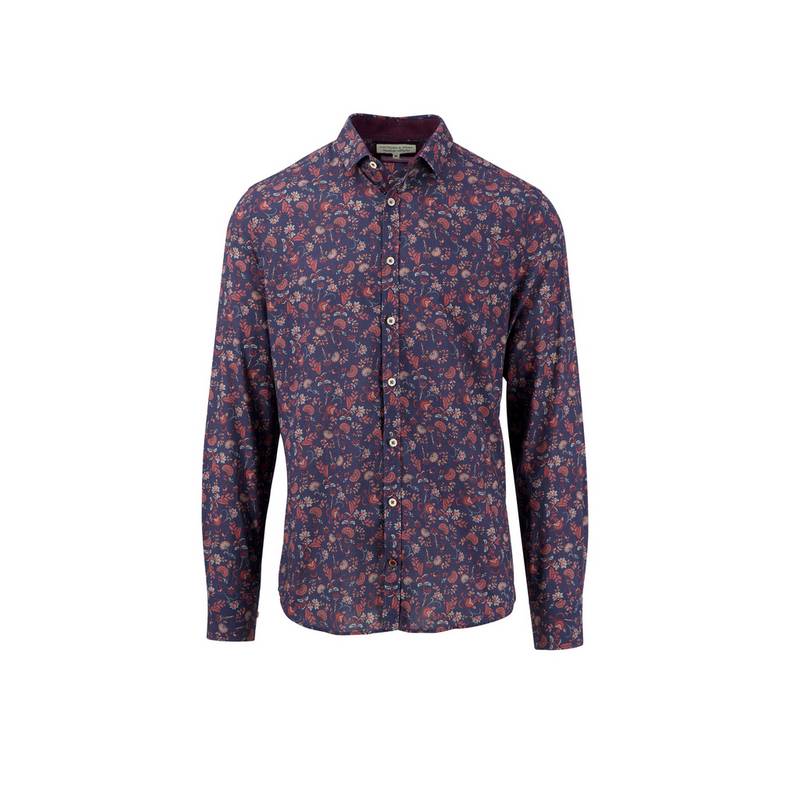 Colours & Sons Langarmhemd Herren