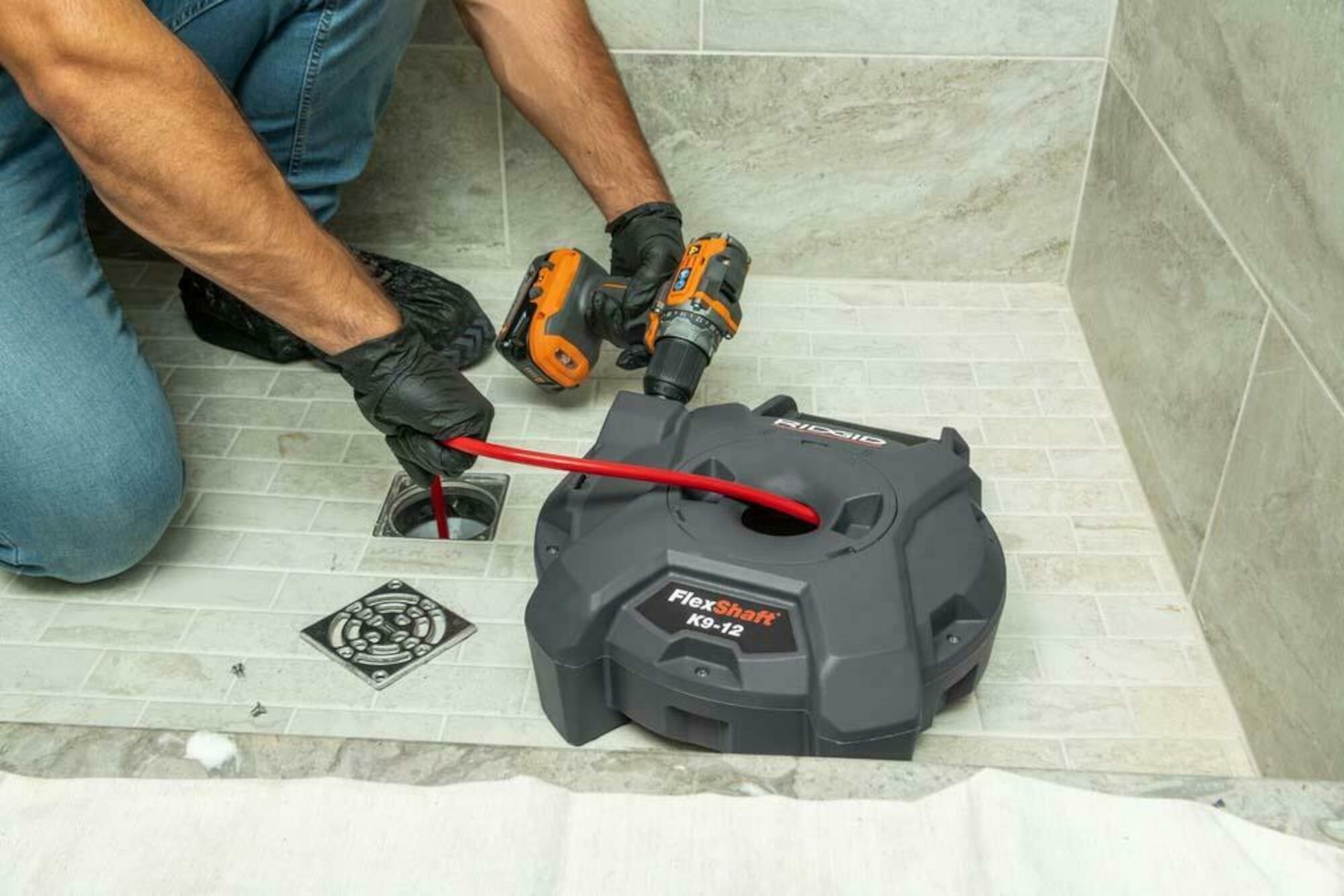 Ridgid 76188 K9-12 Rengjøringsmaskin for fleksible akseler 1 1/4