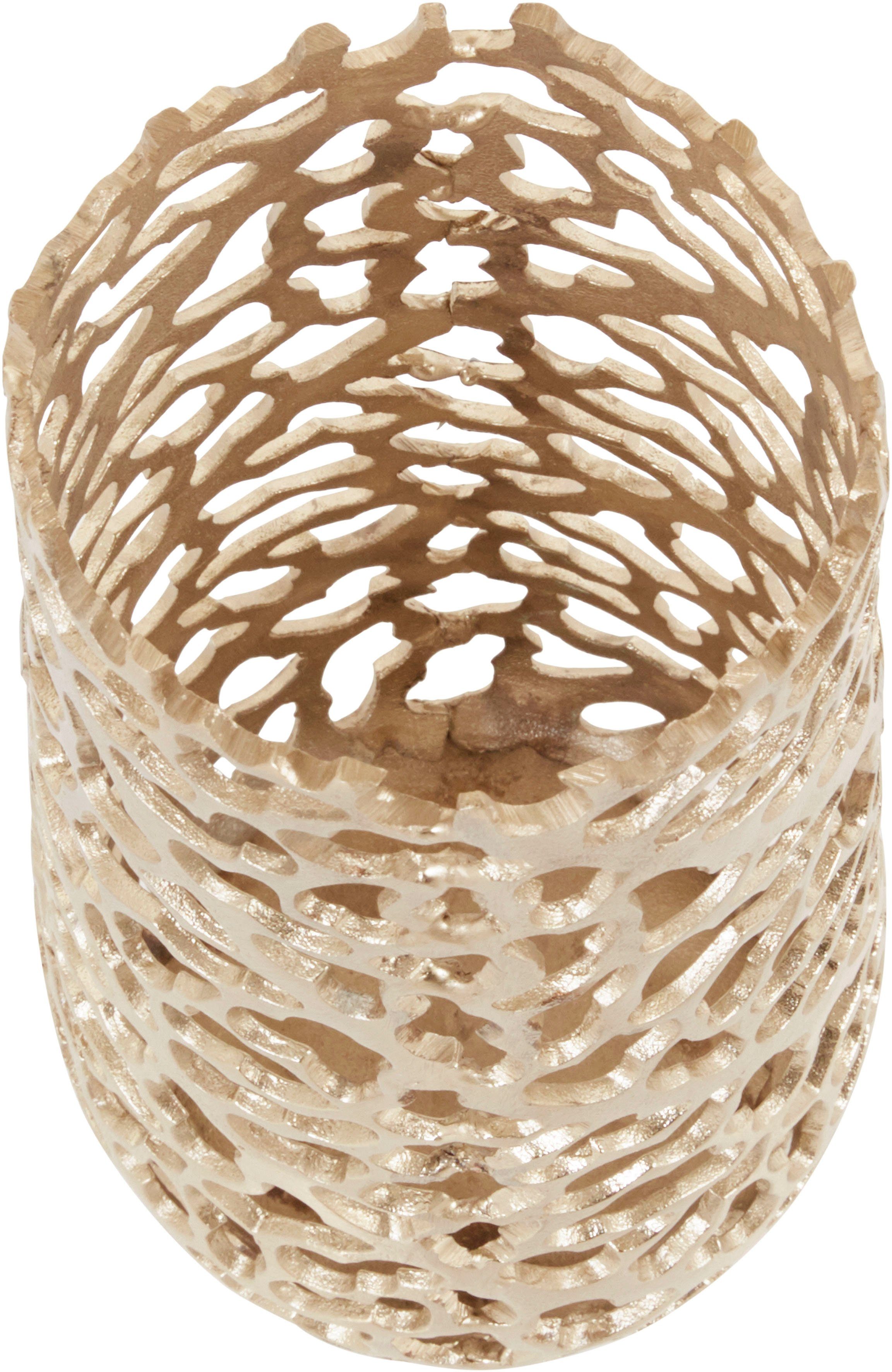 Guido Maria Kretschmer Home&Living Dekovase Harmonily (1 St), aus Aluminium, Höhe ca. 36 cm