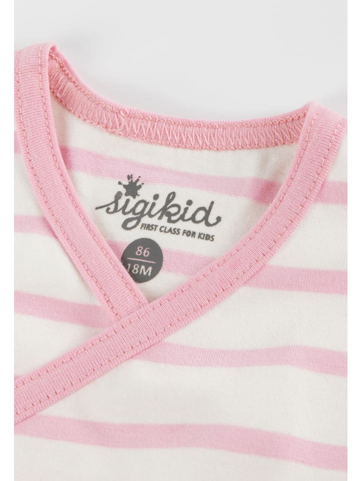 Sigikid Wickel-Body, kurzarm Classic Baby in weiß günstig kaufen