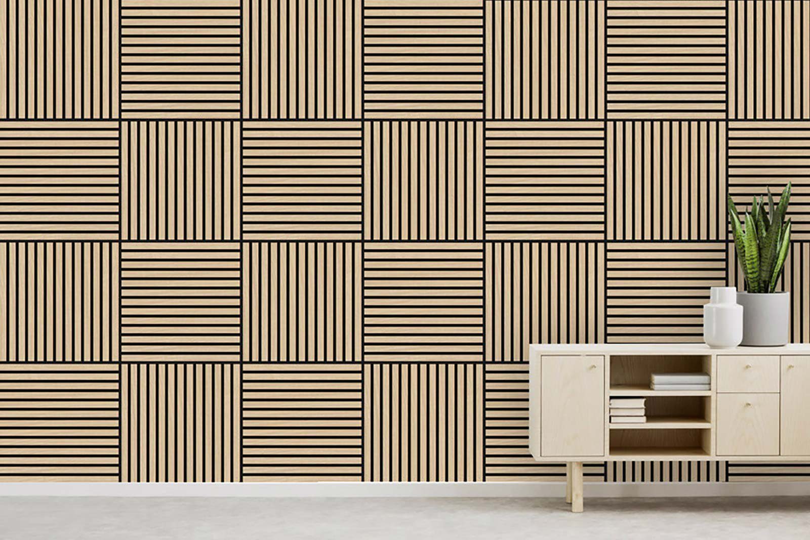 CHANTEMUR 3D Wandpaneel Wandpaneel Acoustic Déco, 0.27 qm, (1-tlg)