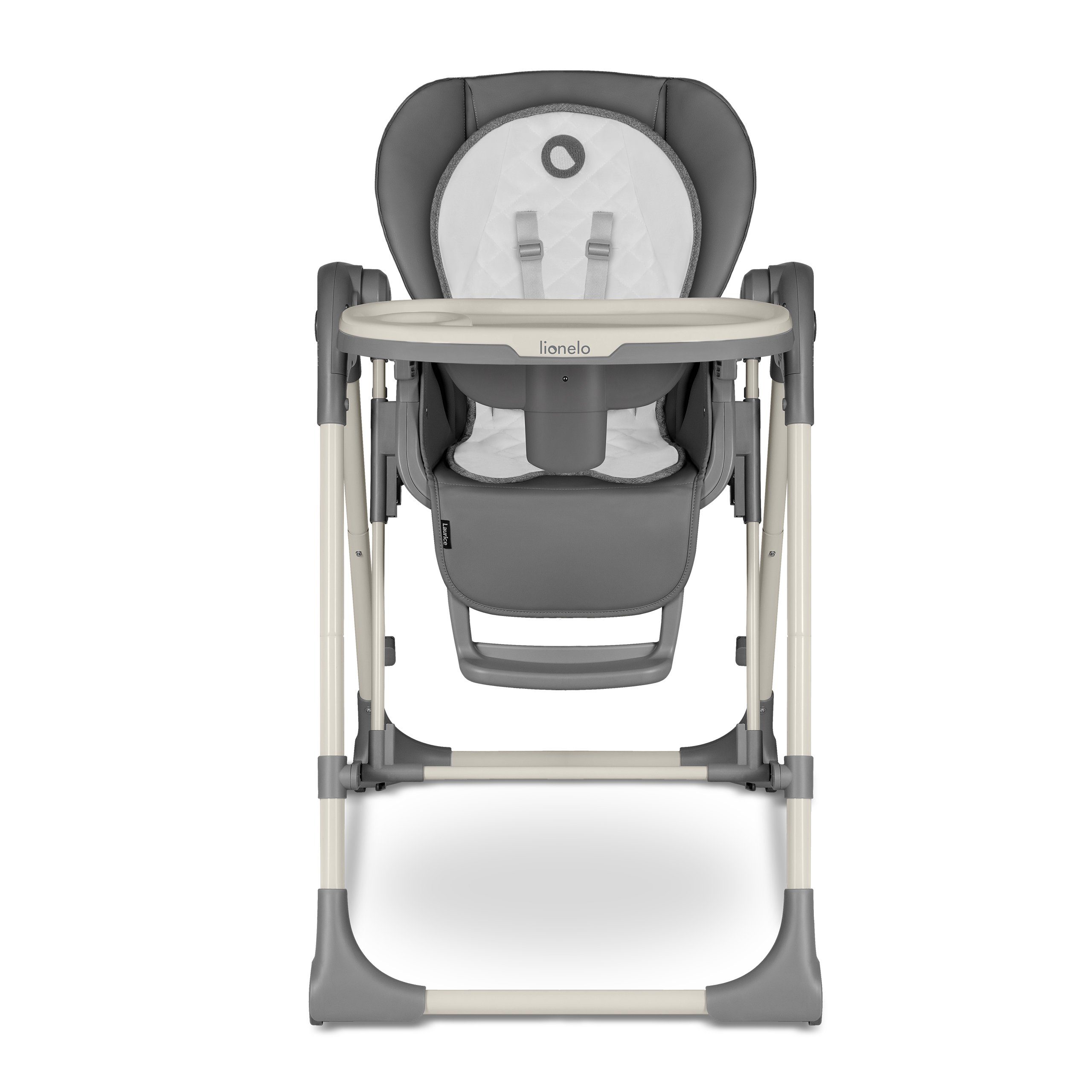 lionelo Hochstuhl LO-LAURICE, 2in1: Fütterungsstuhl und Schaukelstuhl, Automatische Bewegungserkennung, Ergonomischer Sitz und Rückenlehne
