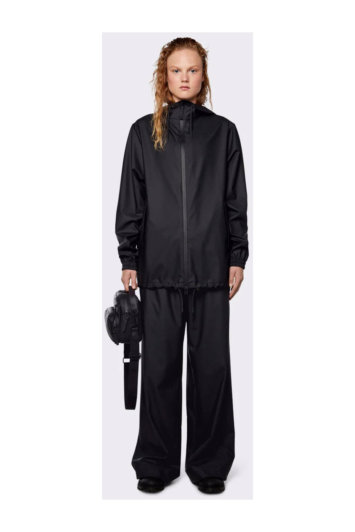 Rains Impermeables Trenchs Unisexe couleur noir
