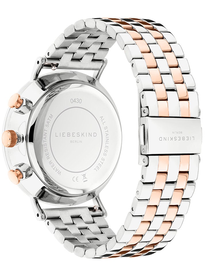 Liebeskind Chronograph in Silber/ Roségold günstig kaufen onesize