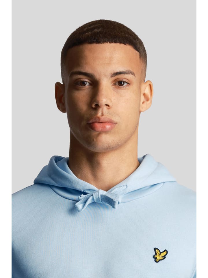 Lyle & Scott Hoodie in Hellblau günstig kaufen