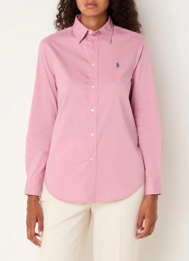 Ralph Lauren  Blouse met logoborduring