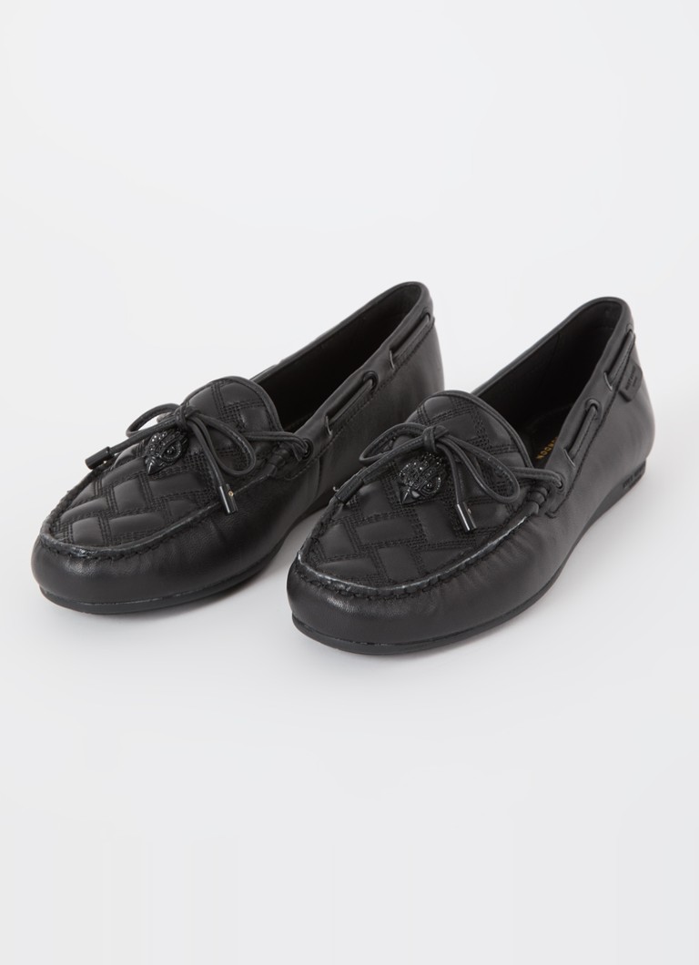 Mocassino Kurt Geiger in pelle Eagle con motivo trapuntato