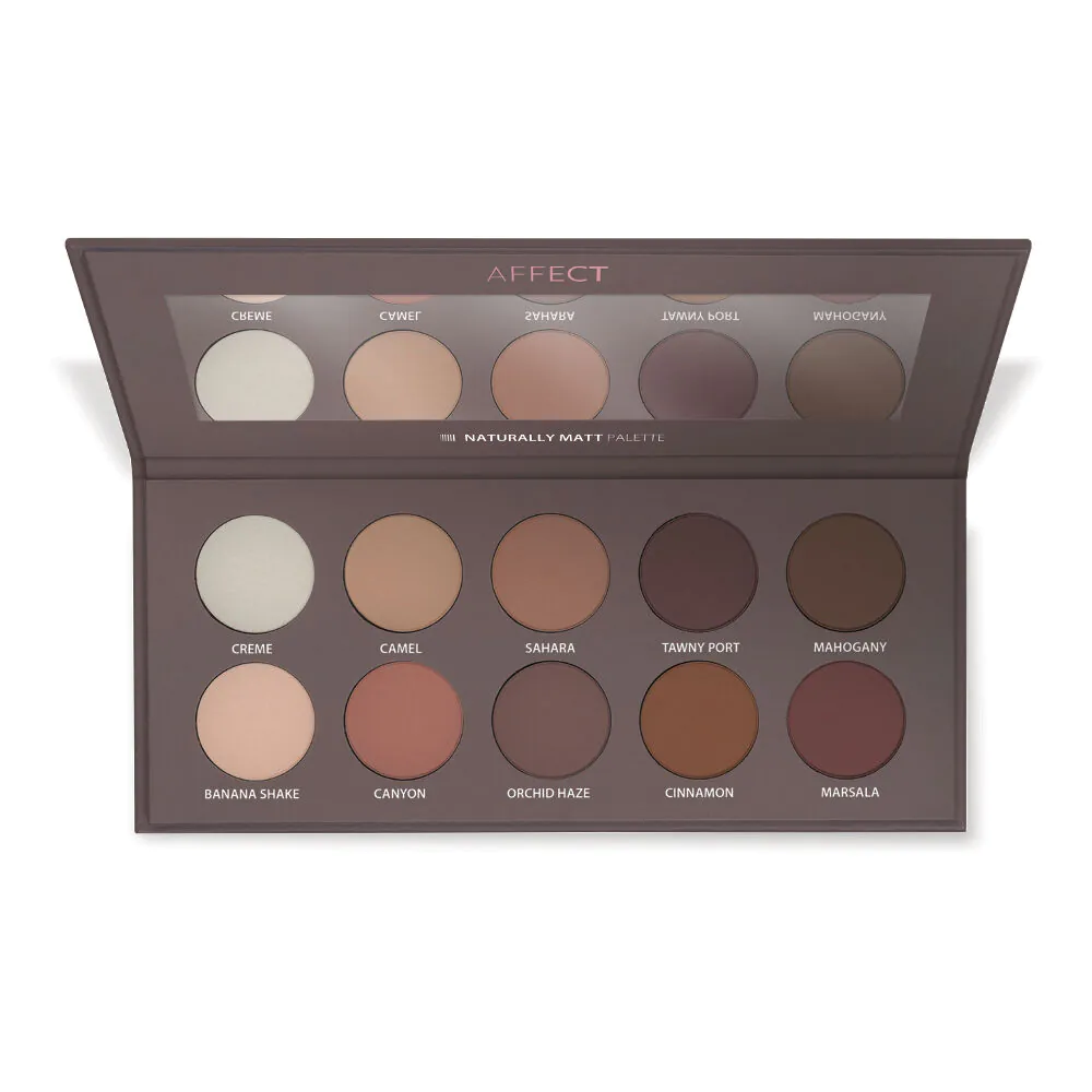 Affect Naturally Matt Pressed Eyeshadow Palette