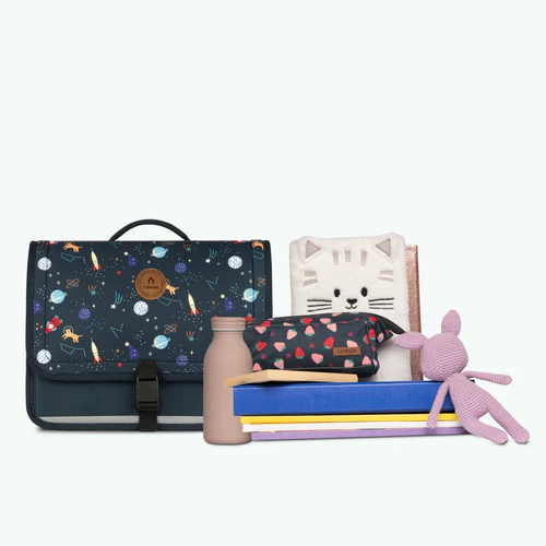 Discover Small Reykjavik Roswell navy blue schoolbag