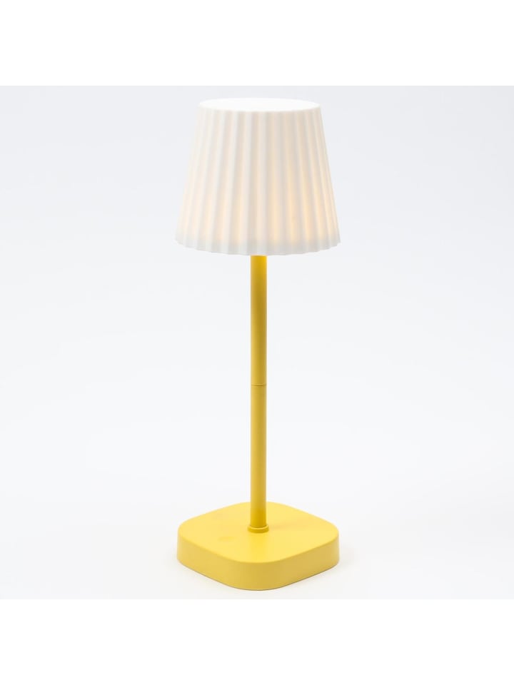 MARELIDA LED Garten Tischlampe wiederaufladbar in gelb - H: 34cm günstig kaufen onesize