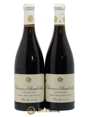 Charmes-Chambertin Grand Cru Marc Rougeot-Dupin  2009 - Lot de 2 Bouteilles