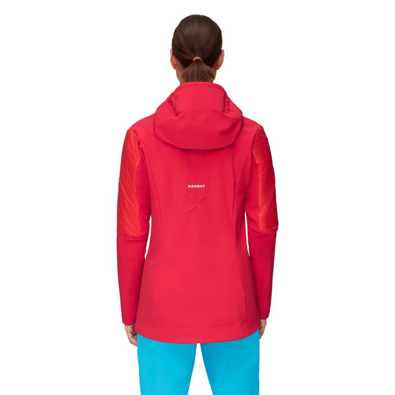 Mammut Eisfeld Hybrid Hooded Softshelljacke Damen