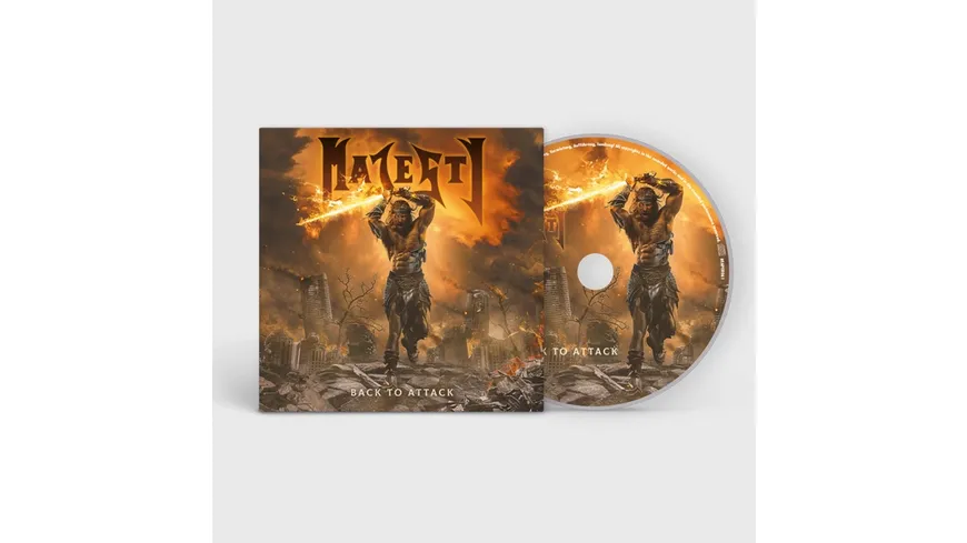 Back To Attack Digipak