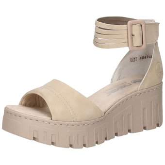 Rieker Keilsandale in beige
