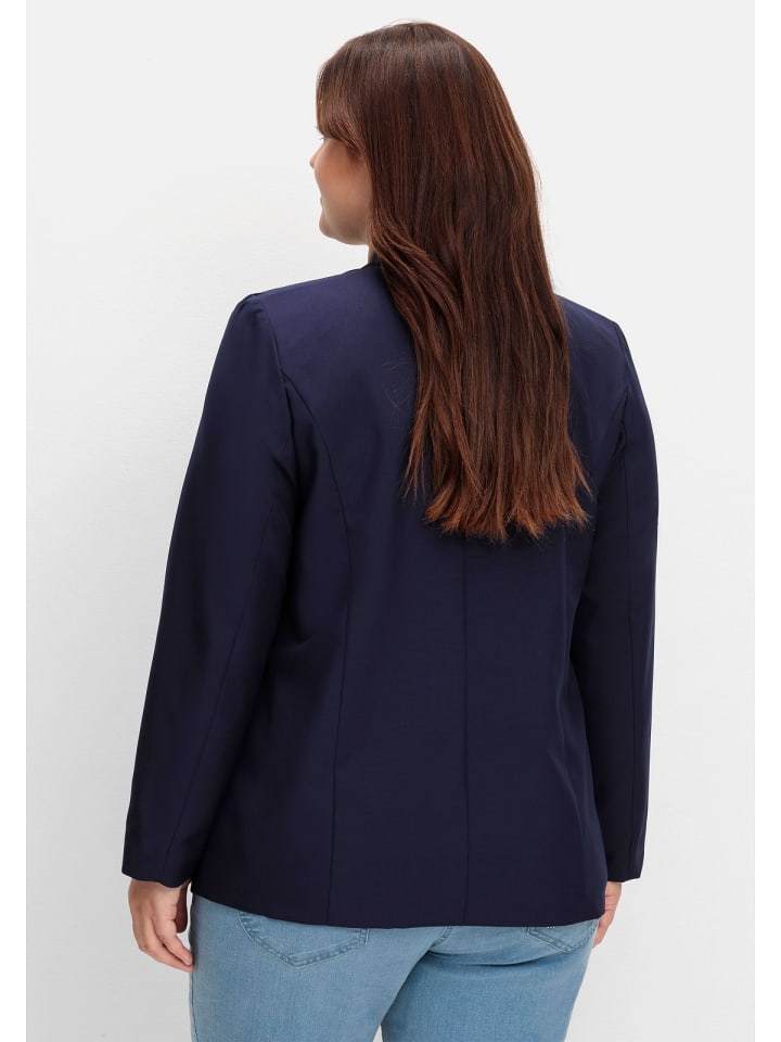 sheego Blazer in marine günstig kaufen