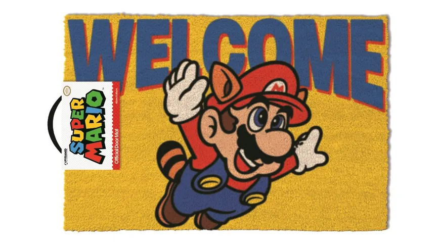 Fußmatte Super Mario Welcome