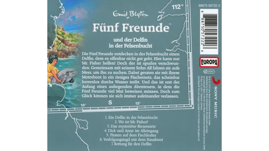 112/und der Delfin in der Felsenbucht
