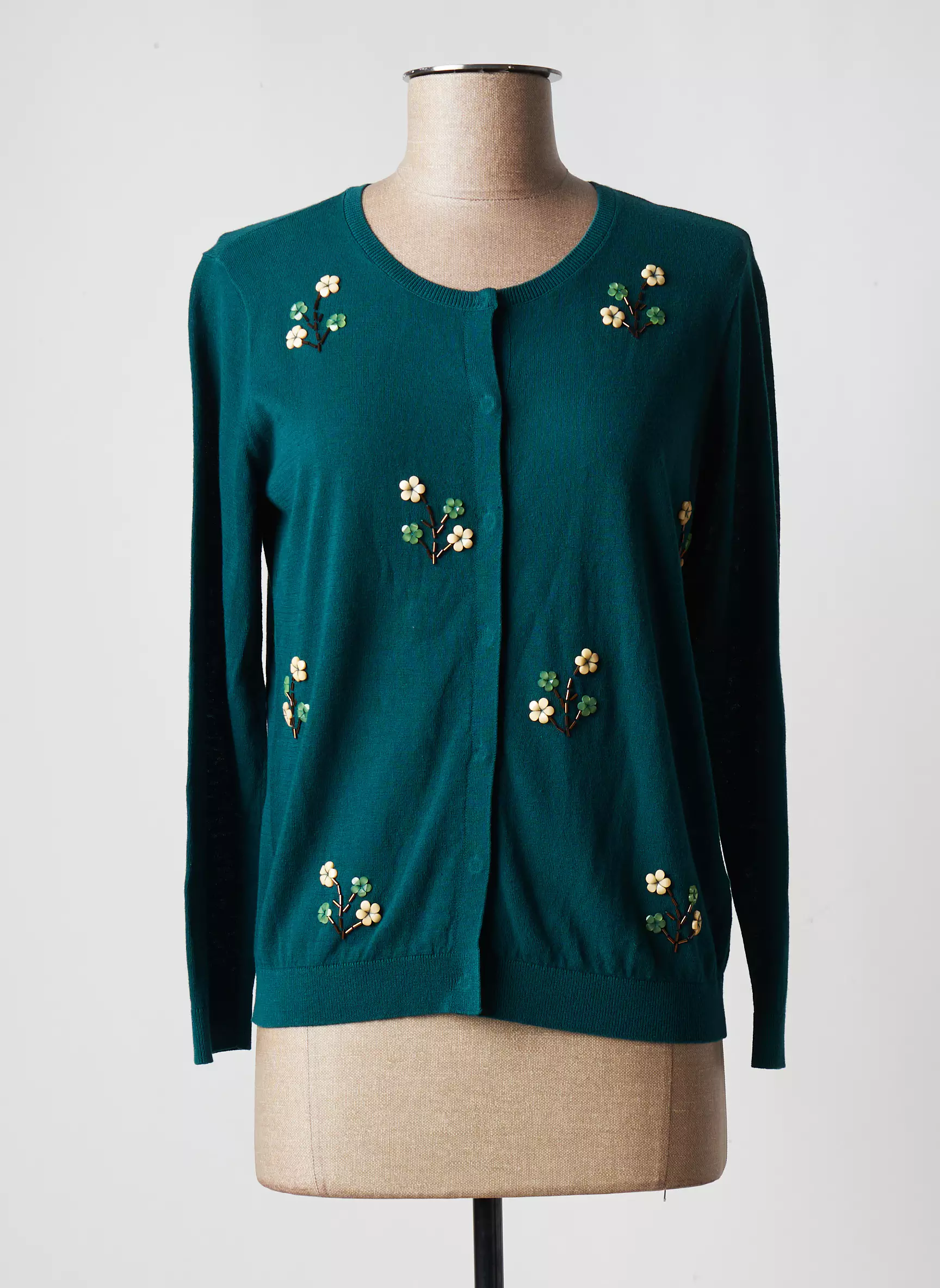 Nice Things Cardigans Femme couleur vert