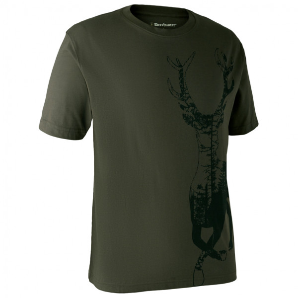 Deerhunter - T-Shirt With Deer - T-Shirt